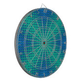 Onder glas Twee Dartbord (Voorkant Links)