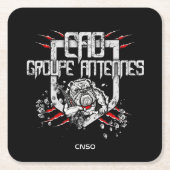 ONDER GLAS VAN ANTENNES KARTONNEN ONDERZETTERS (Voorkant)