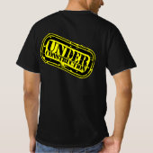 Onder Gods Constructie T-shirt (Achterkant)