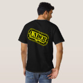 Onder Gods Constructie T-shirt (Achterkant volledig)