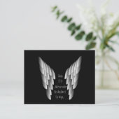 Onder Gods Wings Poster Briefkaart (Staand voorkant)