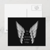 Onder Gods Wings Poster Briefkaart (Voorkant / Achterkant)