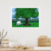 Onder haar bijkantoren poster (Keuken)