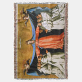 Onder haar mantel Maagd Mary Heilige Geest Blanket Deken (Voorkant Verticaal)