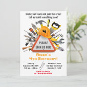 Onder Handyman Tools and Gadgets Kaart (Staand voorkant)