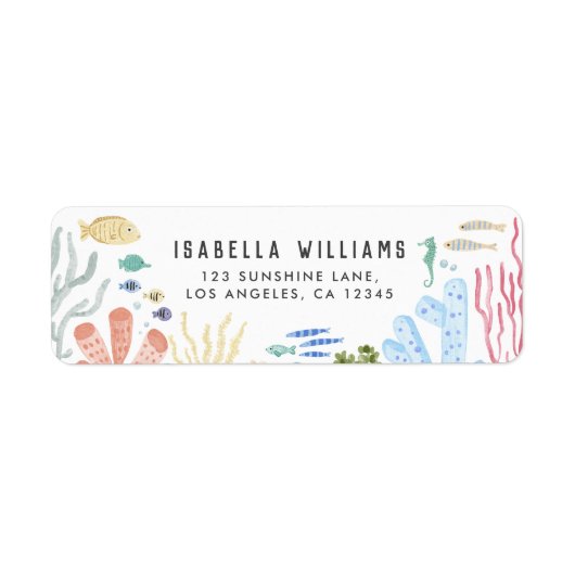 Onder het adres van de Terugkeer van het Zee Etiket (Voorkant)