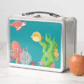 Onder het avontuurvak zee, octopus, zee paard (In situ)