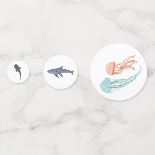 Onder het Baby shower van de Zee Confetti (Voorkanten)