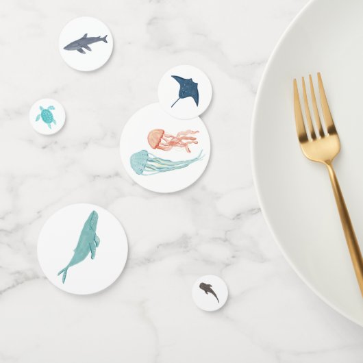 Onder het Baby shower van de Zee Confetti (Groep)