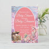 Onder het Baby shower van de Zee Kaart (Staand voorkant)