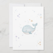 Onder het Baby shower van de Zee Kaart (Achterkant)