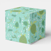 Onder het Baby shower van de Zeeen schildpadden Bedankdoosjes (Achterkant)