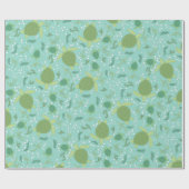 Onder het Baby shower van de Zeeen schildpadden Cadeaupapier (Vlak)