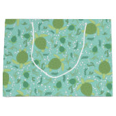 Onder het Baby shower van de Zeeen schildpadden Groot Cadeauzakje (Voorkant)