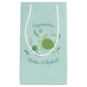 Onder het Baby shower van de Zeeen schildpadden Klein Cadeauzakje (Voorkant)
