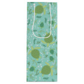 Onder het Baby shower van de Zeeen schildpadden Wijn Cadeautas (Voorkant)