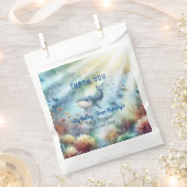 Onder het Baby shower Zee Bedankzakje (Geknipt)