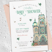 Onder het Baby shower Zee Kaart
