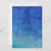 Onder het Baby shower Zee Kaart (Achterkant)