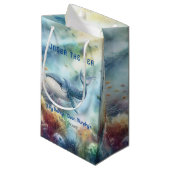 Onder het Baby shower Zee Klein Cadeauzakje (Voorkant Gekanteld)