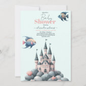 Onder het Baby shower Zee Ocean Animals Kaart (Voorkant)