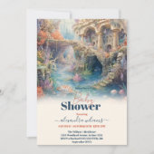 Onder het Baby shower Zee Ocean Animals Kaart (Voorkant)