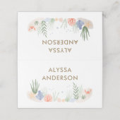 Onder het Baby shower Zee Plaatskaartje (Buitenkant ongevouwen)