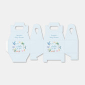 Onder het Baby shower Zee vallen Bedankdoosjes (Uitgevouwen)