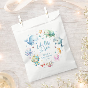 Onder het Baby shower Zee vallen Bedankzakje