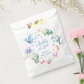 Onder het Baby shower Zee vallen Bedankzakje (Gezegeld)