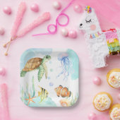 Onder het Bord Zee papier (Feest)