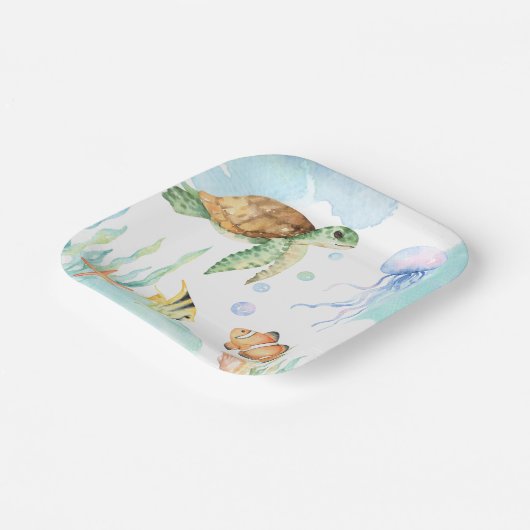 Onder het Bord Zee papier (Gebogen)