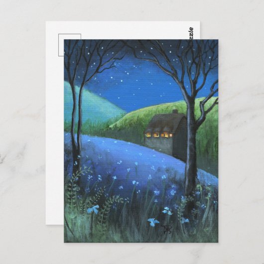 Onder het Briefkaart Stars Blank (Voorkant / Achterkant)