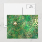 Onder het Briefkaart van het Zee Emerald (Voorkant / Achterkant)
