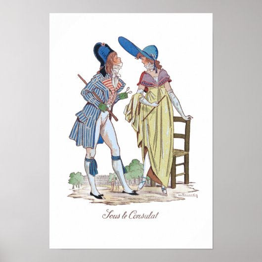 Onder het Consulaat Poster (Voorkant)