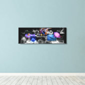 Onder het Decor van de Kunst van het Canvas van Afdruk (Insitu (Houten vloer))