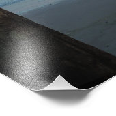 Onder het eiland Pier - Oak, NC Foto Afdruk (Hoek)