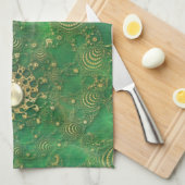 Onder het Emerald Zee Kitchen Towel Theedoek (Quarter Fold)