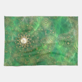 Onder het Emerald Zee Kitchen Towel Theedoek (Horizontaal)