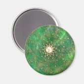 Onder het Emerald Zee Magnet (Voorkant / Achterkant)