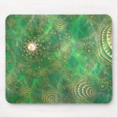 Onder het Emerald Zee Mousepad Muismat (Voorkant)