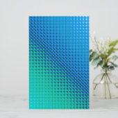 Onder het glas briefpapier (Staand voorkant)