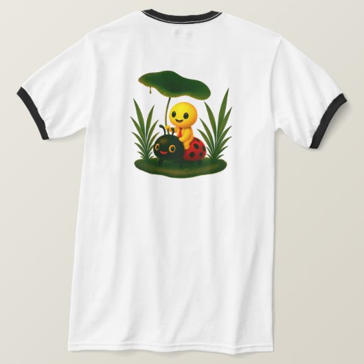 Onder het Groene Bladerdak T-shirt (Design achterkant)
