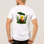 Onder het Groene Bladerdak Tri-Blend Shirt (Achterkant)
