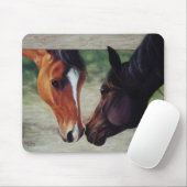 Onder het hek - mousepad muismat (Met muis)