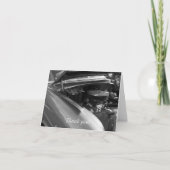 Onder het Hood Bedankkaart (Voorkant)