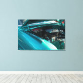 Onder het Hood Canvas Afdruk (Insitu (Houten vloer))
