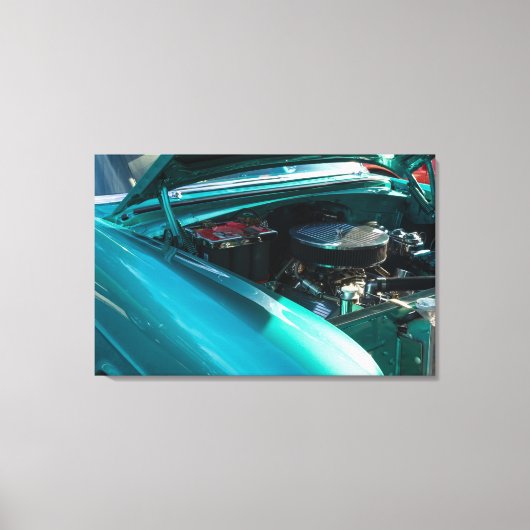 Onder het Hood Canvas Afdruk (Voorkant)