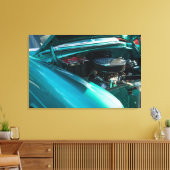 Onder het Hood Canvas Afdruk (Insitu (Woonkamer))