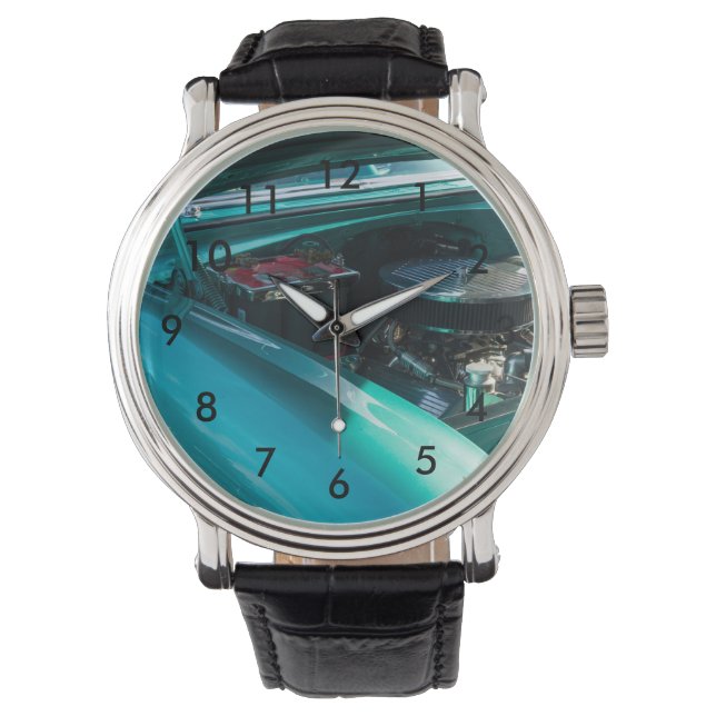 Onder het Hood Horloge (Voorkant)